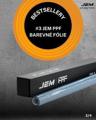 #3 JEM PPF barevné fólie: 235 odstínů Ochrana může být stylová! S 235 odstíny našich JEM PPF barevných fólií můžete...