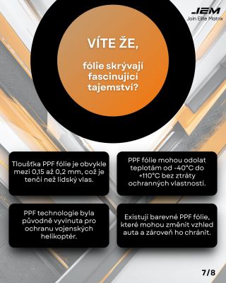 Víte že, PPF fólie skrývají fascinující tajemství ? To chci zjistit ! #PPFOchrana #JEMPPF #AutoDetailingCZ #jemppf...